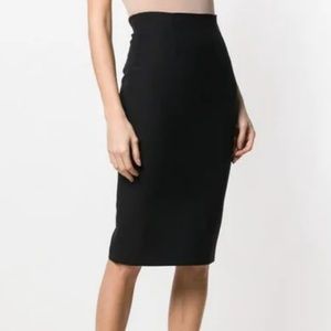 Alexander Mcqueen - Black Pencil Skirt